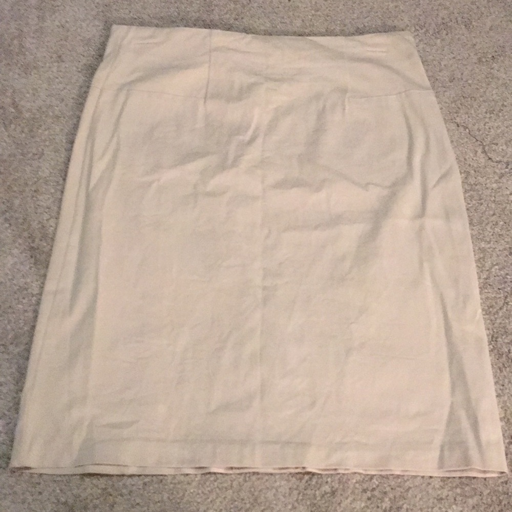 Knee length pencil skirt